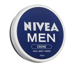 Nivea Men Creme Face Body Hands krema za obraz, telo in roke 75 ml za moške