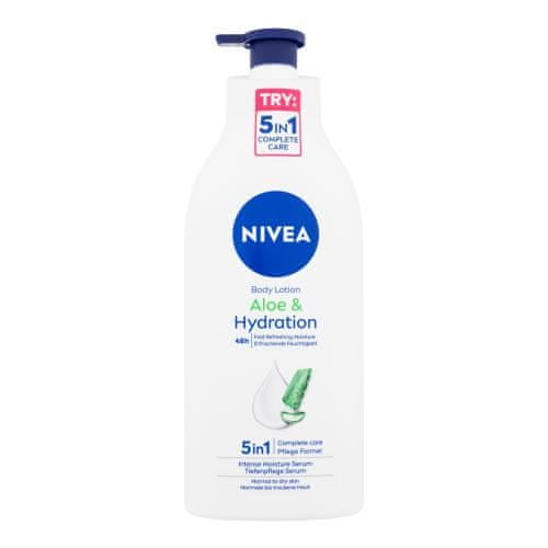 Nivea Aloe & Hydration 48h vlažilen losjon za telo z aloe vero za ženske