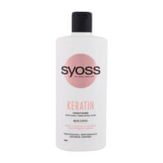 Syoss Keratin Conditioner 440 ml balzam za suhe in lomljive lase za ženske