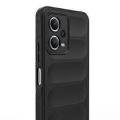 HURTEL Prilagodljiv ovitek za Xiaomi Redmi Note 12 5G / Poco X5 5G Magic Shield Case black