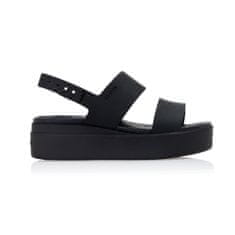 Crocs Sandali črna 37 EU Brooklyn Low Wedge