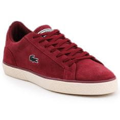 Lacoste Čevlji bordo rdeča 41 EU Lerond