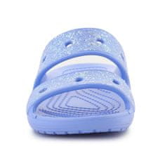 Crocs Japanke modra 34 EU Classic Glitter Sandal Kids