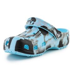 Crocs Cokle modra 37 EU Classic Spray Camo Clog Kids