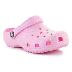 Crocs Cokle roza 34 EU Classic Glitter Clog K