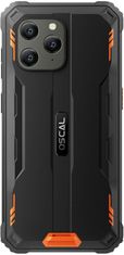 Oscal S70 Pro telefon, črn/oranžen