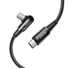 Tech-protect Ultraboost L kabel USB-C / USB-C 60W 6A 1m, siva