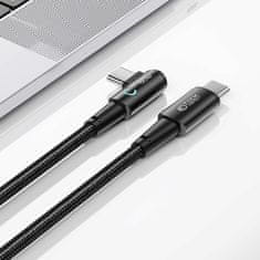 Tech-protect Ultraboost L kabel USB-C / USB-C 60W 6A 1m, siva