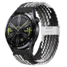 BStrap Elastic Nylon 2 pašček za Huawei Watch GT 42mm, black qiao