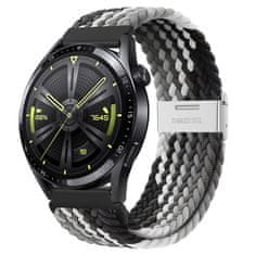 BStrap Elastic Nylon 2 pašček za Samsung Galaxy Watch Active 2 40/44mm, black qiao