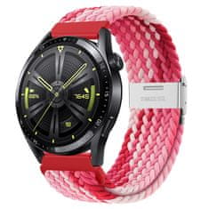 BStrap Elastic Nylon 2 pašček za Samsung Galaxy Watch 3 41mm, strawberry