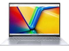 Vivobook K3604VA-OLED-L731W prenosnik, i7-1360P, 16GB, SSD1TB, 16UHD, W11H, srebrni (90NB1072-M003K0)