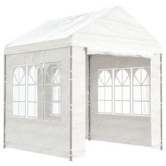 Vidaxl Paviljon s streho bel 2,28x2,23x2,69 m polietilen