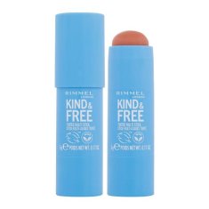 Rimmel Kind & Free Tinted Multi Stick večnamenski obarvan stick za ličenje 5 g Odtenek 002 peachy cheeks