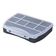 PATROL organizator DOMINO 190x155x37mm BLACK/TRA