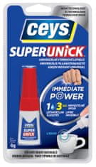 Ceys Instantno lepilo 6g SUPERUNIC IMMEDIATE POWER