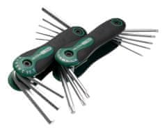 STALCO TORX + set imbusov TORX T9-T40, šestilo 2-8 mm, 2x8 kosov. STALCO