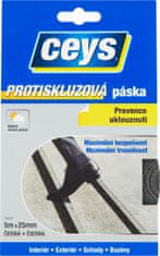 Ceys Trak proti zdrsu 25mmx5m BLACK TACKCEYS