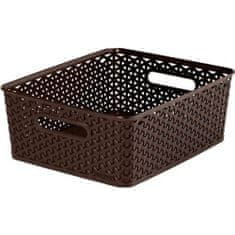 Curver škatla za shranjevanje RATTAN 35x30x13cm (M), stil "Y", PH HN