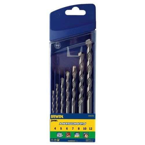 Irwin Vrtalni komplet MASONRY 4,0-12,0mm 7pcs. IRWIN