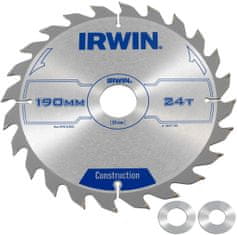 Irwin žaginega lista. SK 190x2,5x30/20/16 z24 IRWIN