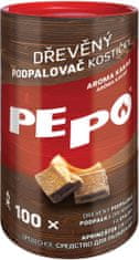 PE-PO kocke za vžigalnik PE-PO lesene (100 kosov)