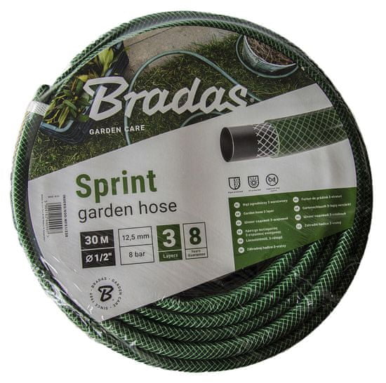 Bradas Nepregledna cev SPRINT, zelena 1/2" (30 m)