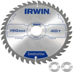 Irwin žaginega lista. SK 190x2,5x30/20/16 z40 IRWIN