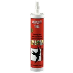 STREFA Akrilni kit 310ml bele barve