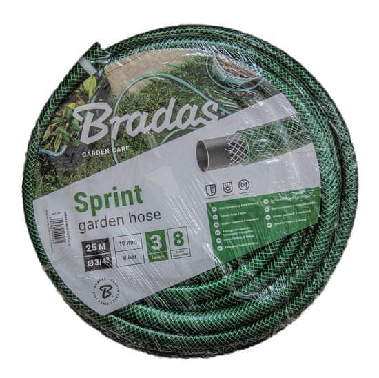 Bradas Neprepustna cev SPRINT, zelena 3/4" (25 m)