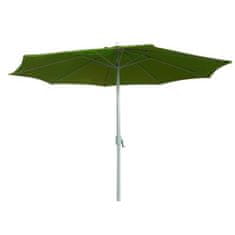 STREFA Sončni dežnik jeklo 300cm premer palice 4,8/3,8cm Zelena