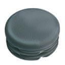 STREFA 10mm LDPE okrogli vtič črne barve (20 kosov)