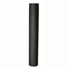 Dimna cev 150mm/1000 t.1,5mm BLACK