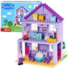 JOKOMISIADA Blocks Build a House With Peppa Pig 86ele Za4587