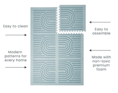 Toddlekind Igralna podloga Linear Mineral