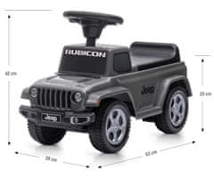 MILLY MALLY Vozilo Jeep Rubicon Gladiator Grey