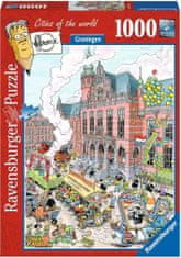 Ravensburger Puzzle Cities of the World: Groningen 1000 kosov