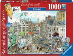 Ravensburger Puzzle World Cities: Antwerpen 1000 kosov