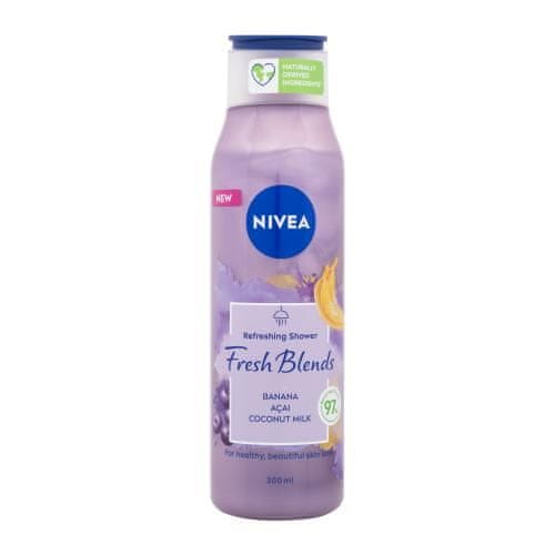 Nivea Fresh Blends Banana & Acai Refreshing Shower gel za prhanje za ženske
