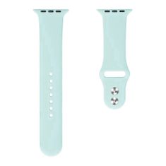 BStrap Soft Silicone pašček za Apple Watch 42/44/45mm, Gemstone Green