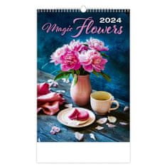 Stenski koledar 2024 - Magic Flowers