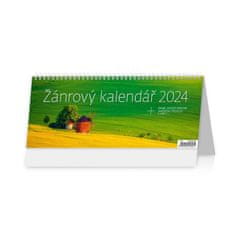 Namizni koledar 2024 - Žanrski koledar