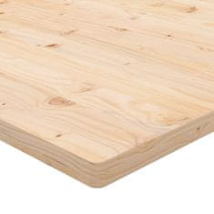 Vidaxl Mizna plošča 90x90x2,5 cm trdna borovina