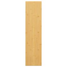 Vidaxl Stenska polica 80x20x4 cm bambus