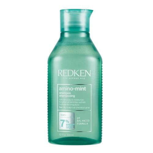 Redken Amino-Mint Shampoo šampon za osvežitev in vlaženje mastnih las za ženske