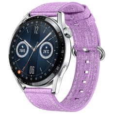 BStrap Denim pašček za Samsung Galaxy Watch 3 41mm, purple