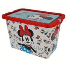 Stor Plastična škatla za shranjevanje MINNIE MOUSE 7L, 02804