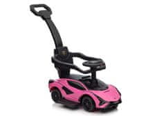 shumee Lamborghini QLS-996T Ride-on With Pusher Pink