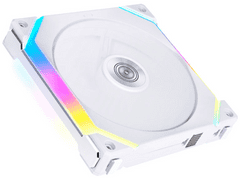 Lian Li Uni Fan SL140 V2 ventilator za ohišje, RGB, PWM, 140mm, bel (UF-SL140V2-1W)