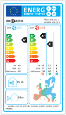 Klimatska naprava bela Active line 3,5 kW - komplet z montažo